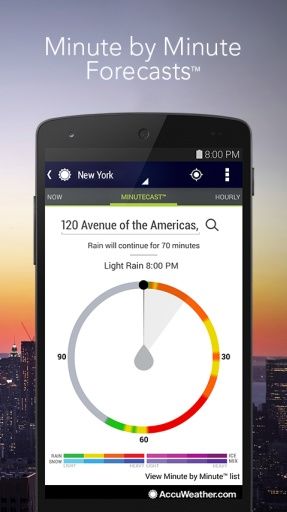 AccuWeather 界面2